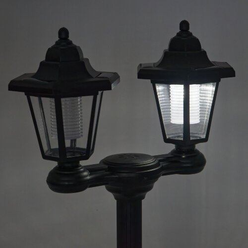 USL-S-188-PM1500 RETRO Садовый светильник на солнечной батарее Ретро, 2 светодиода, Белый свет, 1xАА Ni-Mh аккумулятор в-к, IP44, TM Uniel - фото 5