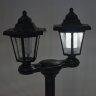 USL-S-188-PM1500 RETRO Садовый светильник на солнечной батарее Ретро, 2 светодиода, Белый свет, 1xАА Ni-Mh аккумулятор в-к, IP44, TM Uniel - фото 5