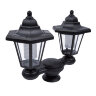 USL-S-188-PM1500 RETRO Садовый светильник на солнечной батарее Ретро, 2 светодиода, Белый свет, 1xАА Ni-Mh аккумулятор в-к, IP44, TM Uniel - фото 6