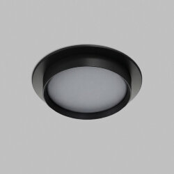 Встраиваемый светильник RATIO, GX53, до 15 Вт, LED, IP20, черный, алюминий, акрил, Denkirs DK-DH2000-BK
