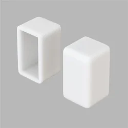 Заглушка для гибкого неона 12x6мм 2 шт. (Белый)