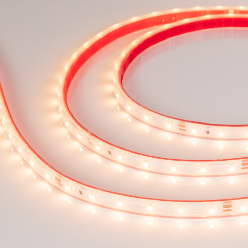 Светодиодная лента герметичная RTW-PS-A60-10mm 24V Warm2700 (4.8 W/m, IP67, 2835, 50m) (Arlight) - фото 1