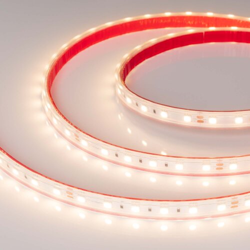 Светодиодная лента герметичная RTW-PS-B60-13mm 24V Warm3000 (14.4 W/m, IP67, 5060, 5m) (Arlight, 14.4 Вт/м, IP67) 021464(2) - фото