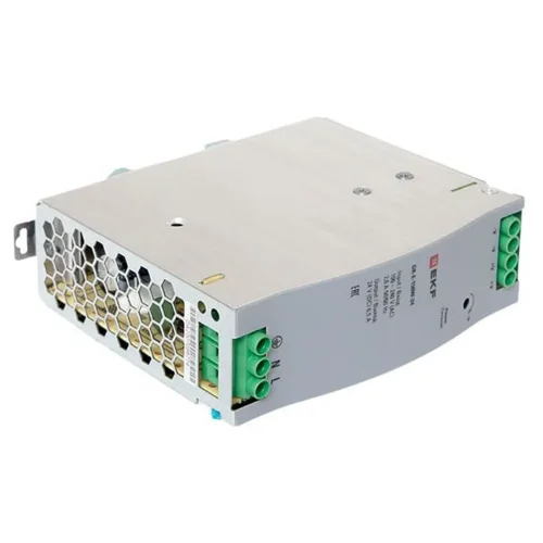 Блок питания на DIN-рейку 150Вт Uвх ~ 220В AC Uвых - 24В DC постоянного тока EKF DR-E-150W-24 - фото 3