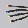 ULD-S10000-1000-DBA-RC MT IP44 Гирлянда светодиодная, 100м, 1000 светодиодов, Красный, желтый, синий, зеленый свет, Пульт ДУ в-к, Провод черный - фото 6