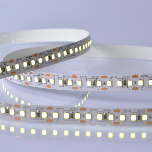 ULS-M14-2835-168LED-m-10mm-IP20-DC12V-14W-m-5M-6500K PROFI Гибкая светодиодная лента на самоклеящейся основе, Катушка 5м, в герметичной упаковке, Дневной свет 6500K. - фото 2