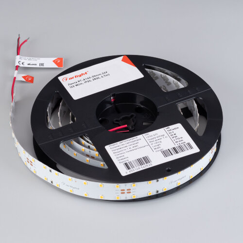 Светодиодная лента RT-А140-20mm 24V Day4000 (22 W/m, IP20, 2835, 4.7m) (Arlight, Открытый) 028003(2) - фото 3