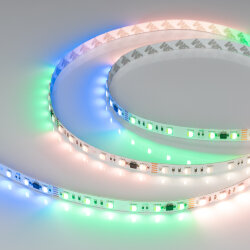 Светодиодная лента DMX-B60-10mm 24V RGBW-PX6 (18 W/m, IP20, 5060, 5m) (Arlight)
