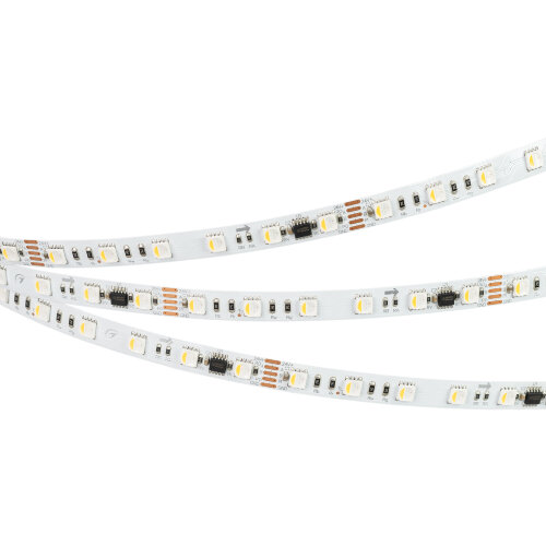 Светодиодная лента DMX-B60-10mm 24V RGBW-PX6 (18 W/m, IP20, 5060, 5m) (Arlight) - фото 5