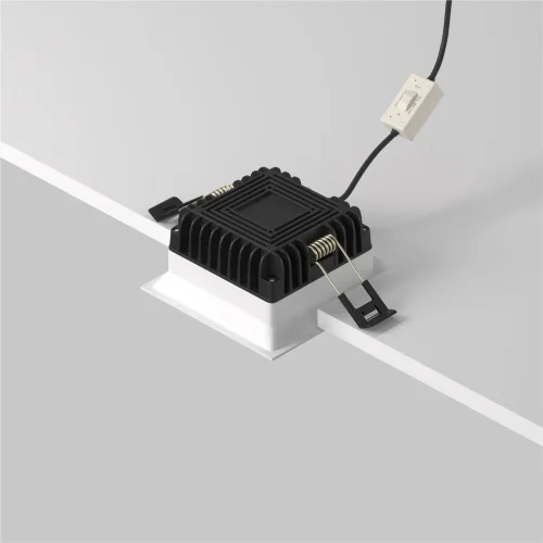 Встраиваемый светильник Okno 3000-4000-6000K 8Вт 100° IP 44 (Белый) - фото 6