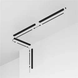 Профиль 2м Exility IP накладной черный (Черный)