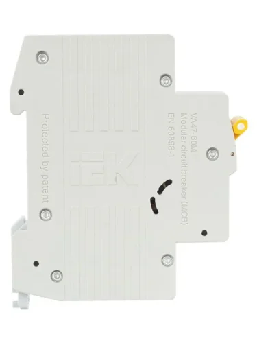 Выключатель автоматический модульный 1п C 10А 6кА ВА47-60M KARAT IEK MVA31-1-010-C - фото 5