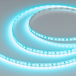 Светодиодная лента RT-A120-8mm 24V Mint Blue (9.6 W/m, IP20, 5m) (Arlight)