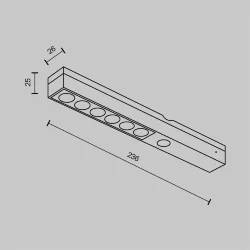 Аккумуляторный светильник (Черный)