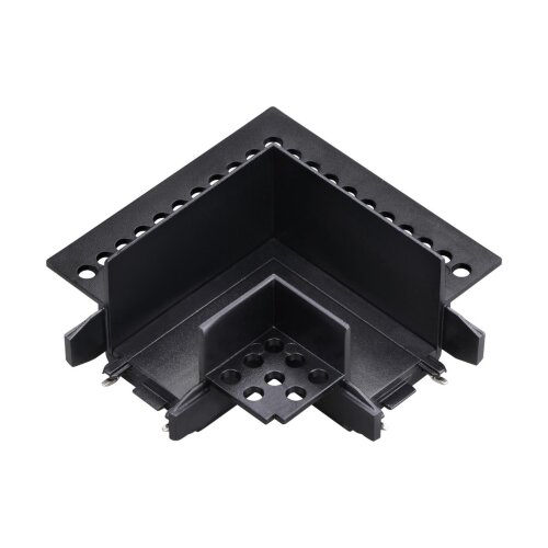 Соединитель L-образный токопроводящий для шинопровода в ГКЛ (для арт.135197- 135199) «Novotech» 135280, серия: SMAL. Фото 1.