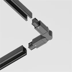 Коннектор поворотный шарнирный Trinity черный (Черный) TRA005CS-31B