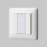 2-х кнопочная настенная панель DALI (Белый) - фото 4