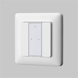 2-х кнопочная настенная панель DALI (Белый)