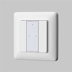 Кнопочная настенная панель 2-х клавишная DALI (Белый) 721039