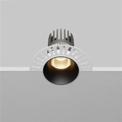 Встраиваемый светильник Dip Height 3000K 9Вт 9° Super spot (Черный)