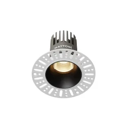 Встраиваемый светильник Омут / Dip 9 Вт 3000 К 9° (Черный) DL124-10W-3K-TRS-B