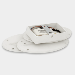 Светильник настенный GW O-SHADE белый, GW-6809R-12-WH-WW 003204