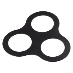 Рамка декоративная к артикулам 357585-357587, 357589, 357909-357910 «Novotech» 357920, дизайн: Хай-тек, серия: METIS