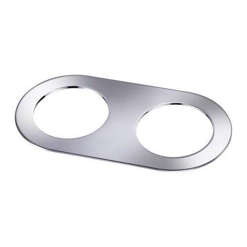 Рамка декоративная к артикулам 357585-357587, 357589, 357909-357910, 370639-370643 «Novotech» 358244, дизайн: Хай-тек, серия: METIS. Фото 1.