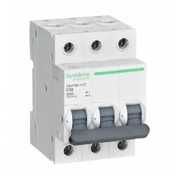 Выключатель автоматический модульный 3п C 32А 4.5кА City9 Set 400В SE C9F34332