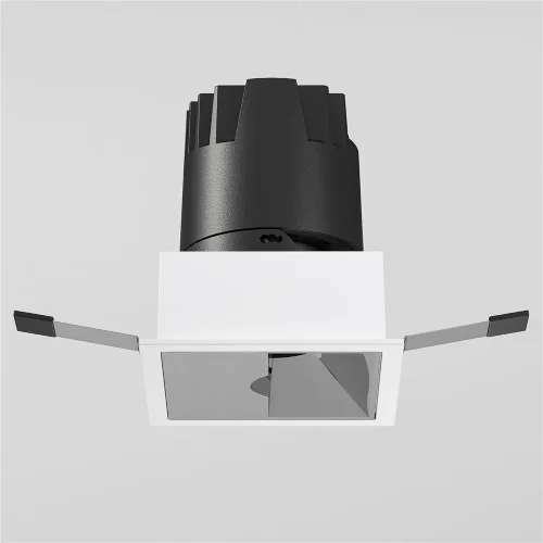 Точечный светодиодный светильник 10W 4000K белый/хром 25091/LED - фото 3