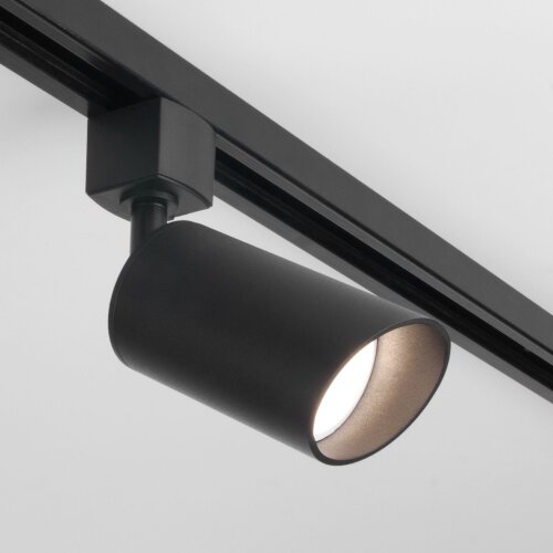 Трековый светильник для однофазного шинопровода Splay GU10 Черный - Фото 3