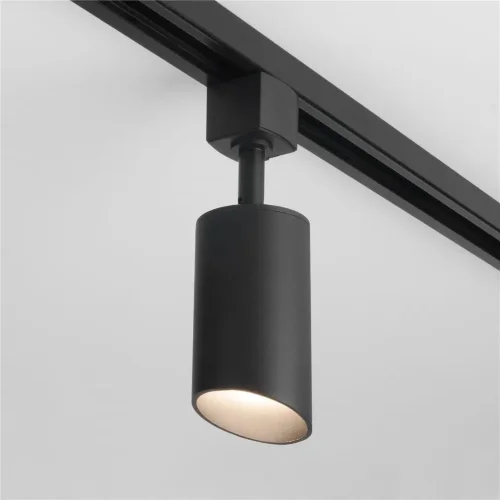 Трековый светильник для однофазного шинопровода Splay GU10 Черный MRL 1006 - фото 2