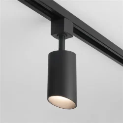 Трековый светильник для однофазного шинопровода Splay GU10 Черный MRL 1006 (047374)