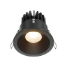 Встраиваемый светильник Зум / Zoom 12 Вт 2700 К 60° IP 65 (Черный) DL034-01-12W2.7K-B - фото