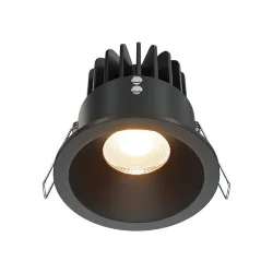 Встраиваемый светильник Зум / Zoom 12 Вт 2700 К 60° IP 65 (Черный) DL034-01-12W2.7K-B