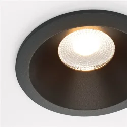 Встраиваемый светильник Зум / Zoom 12 Вт 2700 К 60° IP 65 (Черный) DL034-01-12W2.7K-B