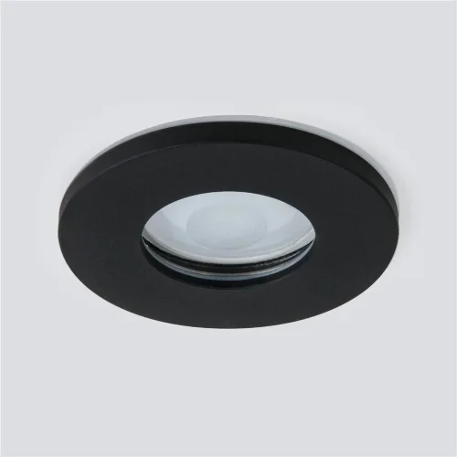 Встраиваемый точечный светильник 125 MR16 черный матовый - фото 2