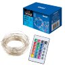 ULD-S1000-100-DTA-RC RGB IP44 Гирлянда светодиодная, 10м, 100 светодиодов, RGB свет, Пульт ДУ в-к, Провод прозрачный - фото 10