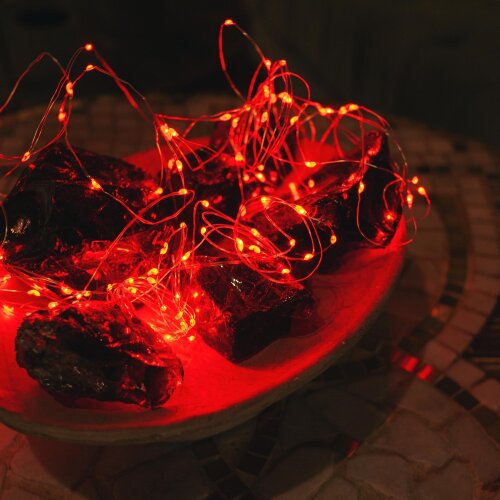 ULD-S1000-100-DTA-RC RGB IP44 Гирлянда светодиодная, 10м, 100 светодиодов, RGB свет, Пульт ДУ в-к, Провод прозрачный - фото 7