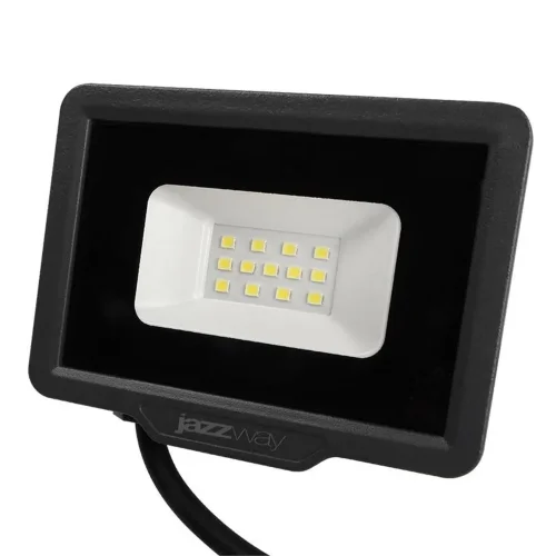 Прожектор светодиодный PFL-C3 10Вт 6500К IP65 ДО закален. прозр. стекло JazzWay 5023529A - фото