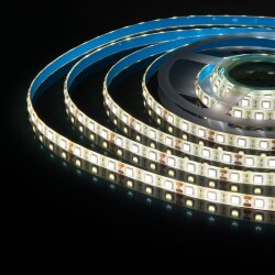 Светодиодная лента 12&amp;nbsp;В 14,4&amp;nbsp;Вт/м 60 Led/м 5050 IP65, холодный белый 6500К, 5 м 12V 14,4W 60Led 5050 IP65 холодный белый, 5м (027840)