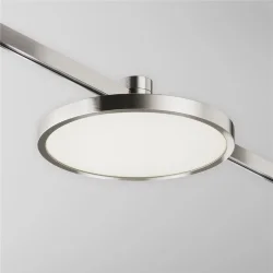 Трековый светильник Plato Flarity 4000K 10Вт 120° (Платина)