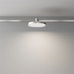 Трековый светильник Plato Flarity 4000K 10Вт 120° (Платина)