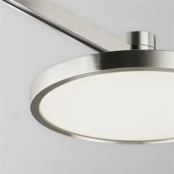 Трековый светильник Плато / Plato Flarity 4000K 10Вт 120° (Платина) TR153-1-10W4K-PT