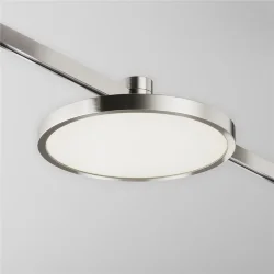 Трековый светильник Плато / Plato Flarity 4000K 10Вт 120° (Платина) TR153-1-10W4K-PT