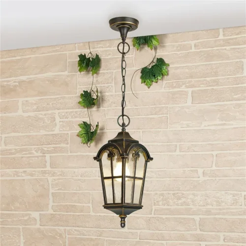 Уличный подвесной светильник Mira H черное золото IP44 Mira H черное золото - фото 2