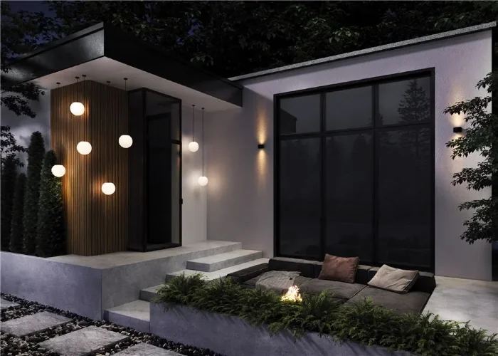 Подвесной светильник Erda E27х1 30Вт IP 54 (Белый) - фото 12