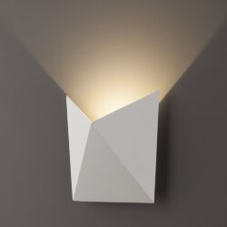 Batterfly белый уличный настенный светодиодный светильник 1517 TECHNO (038827)