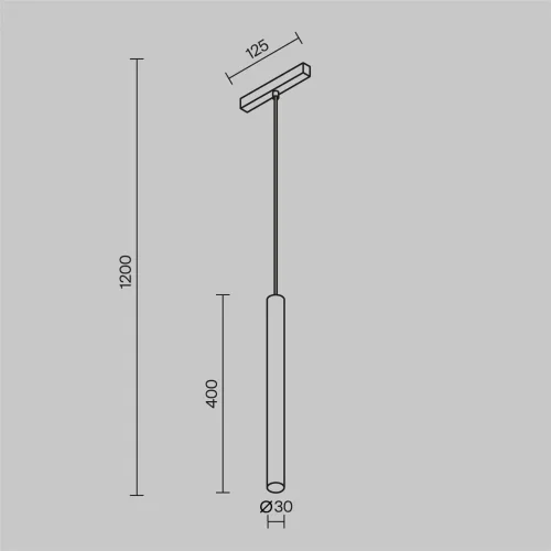 Трековый подвесной светильник Фокус / Focus Led Radity 2700-6500K 7Вт 36° Dim Smart (Белый) TR257-4-7WTW-M-W - фото 6
