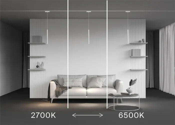 Трековый подвесной светильник Фокус / Focus Led Radity 2700-6500K 7Вт 36° Dim Smart (Белый) TR257-4-7WTW-M-W - фото 8